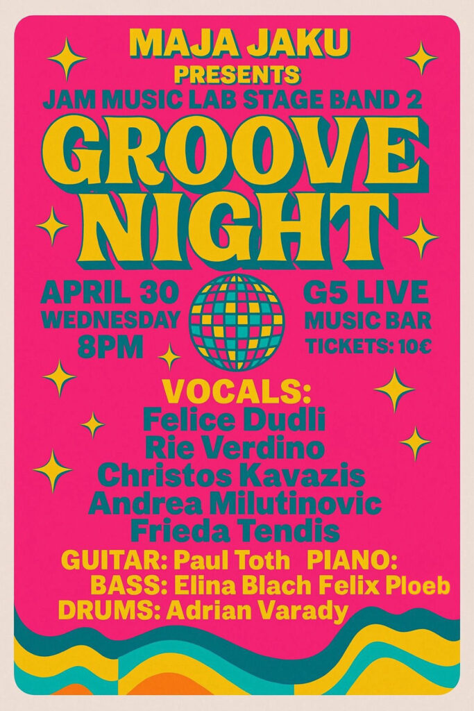 GROOVE NIGHT with Jam Music Lab Stage Band 2